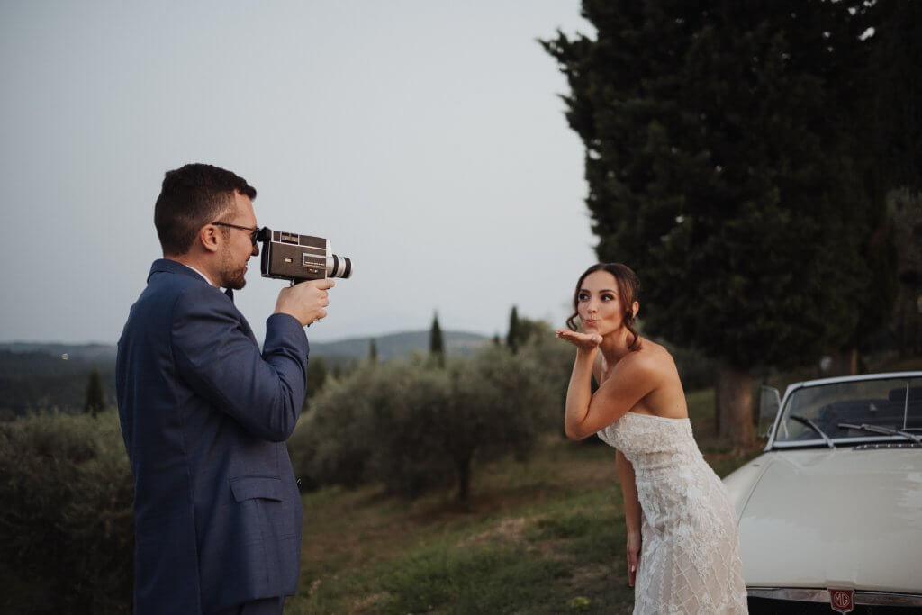 Videomaker de casamento na Itália
